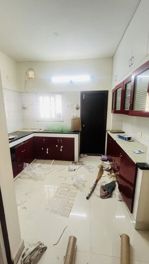Kitchen in 3 BHK Apartment at Golden Tulip Kondapur, Kondapur – for Rent