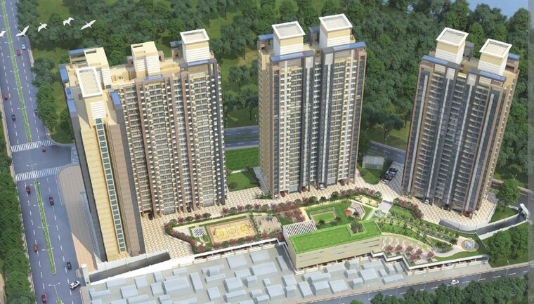 Exterior View, lodha-aristo 4 Bedroom 1700 Sq.Ft. Apartment In Majiwada Thane 10522765