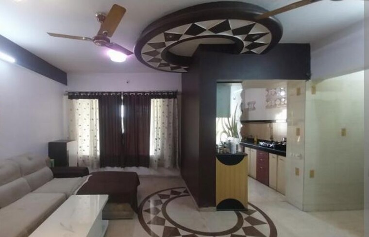 Living Room, lodha-aristo 4 Bedroom 1700 Sq.Ft. Apartment In Majiwada Thane 10522765