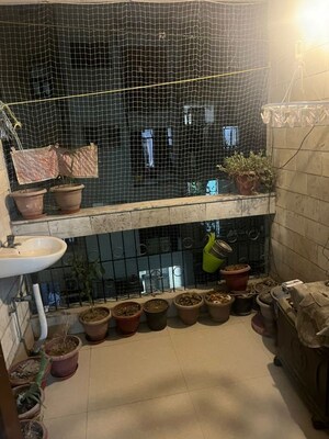 Living Room in 2 BHK Builder Floor at Lajpat Nagar – for Rent
