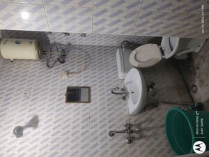 Bathroom in 1 BHK Builder Floor at Mehrauli – for Rent