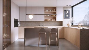 Kitchen in 4 BHK Builder Floor at Sector 107 – for Sale