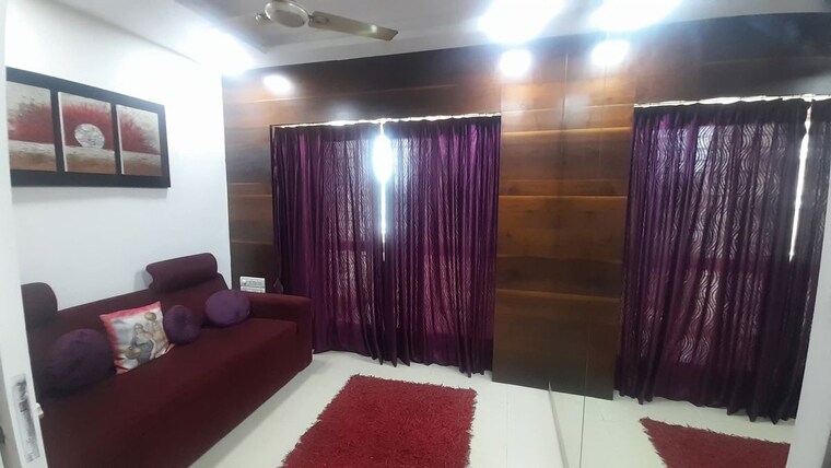 Living Room, yarrow-yucca-vinca 3 Bedroom 1313 Sq.Ft. Apartment In Chandivali Mumbai 10522983