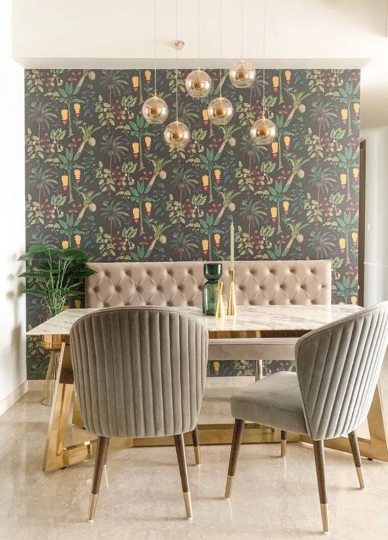 Dining area, lodha-the-park 3 Bedroom 1100 Sq.Ft. Apartment In Worli Mumbai 10517063