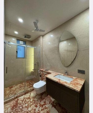 Bathroom in 4 BHK Builder Floor at South Extension ii – for Rent