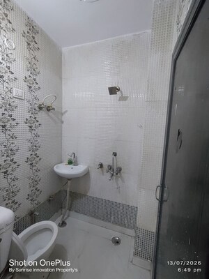 Bathroom in 2 BHK Builder Floor at Dwarka Mor – for Rent