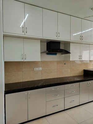 Kitchen in 2 BHK Apartment at Prestige High Fields, Gachibowli – for Rent