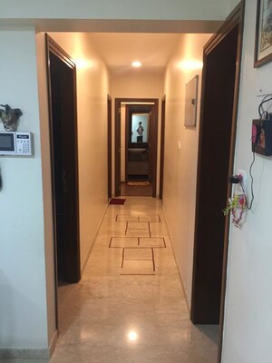 Building Lobby in 2.5 BHK Apartment at K Raheja Vistas, Powai – for Rent