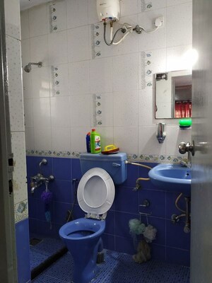 Bathroom in 2 BHK Apartment at Gulmohar Regency, Viman Nagar – for Rent