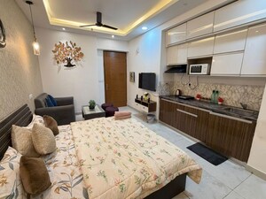 Bedroom in 1 RK Apartment at Supertech North Eye, Sector 74 – for Rent