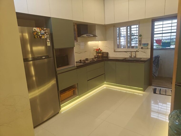 Kitchen, gk-casa-grande 3 Bedroom 1910 Sq.Ft. Apartment In Yapral Hyderabad 10523323