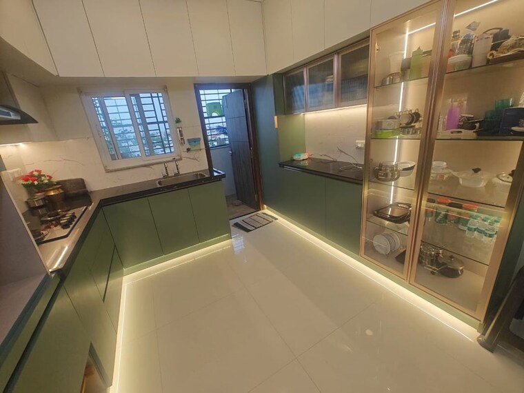 Kitchen, gk-casa-grande 3 Bedroom 1910 Sq.Ft. Apartment In Yapral Hyderabad 10523323