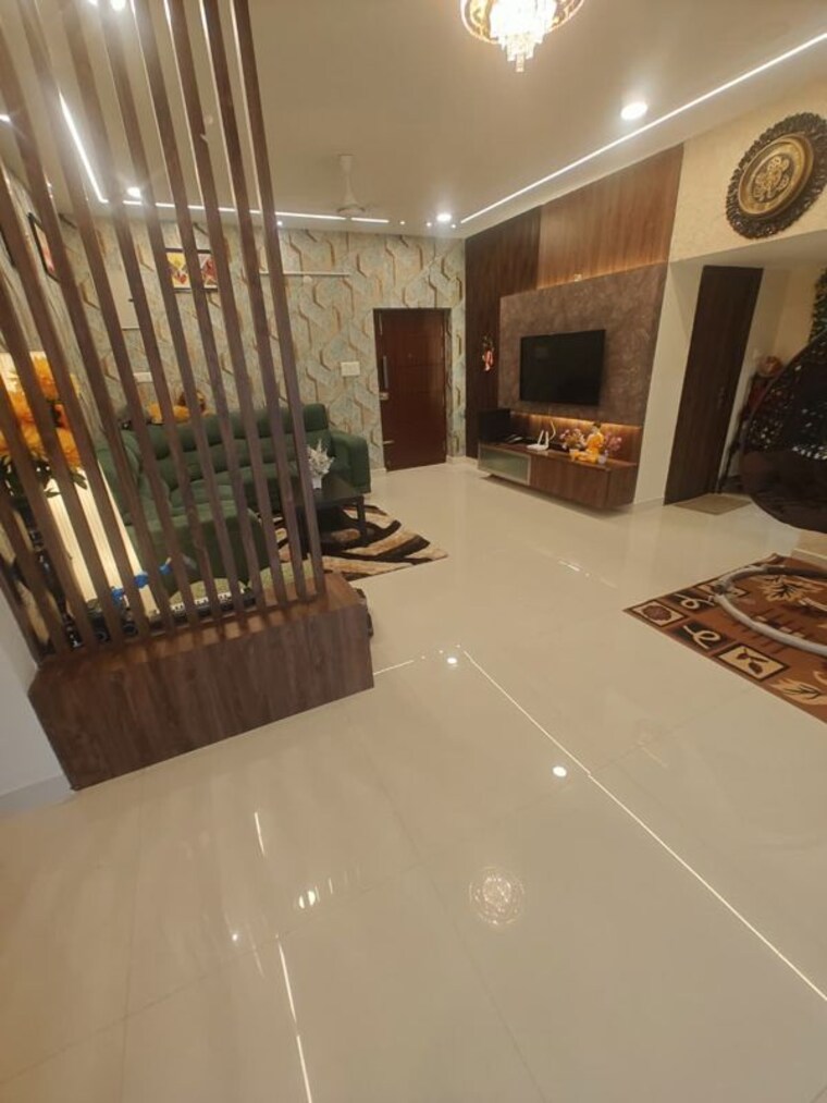 Living Room, gk-casa-grande 3 Bedroom 1910 Sq.Ft. Apartment In Yapral Hyderabad 10523323