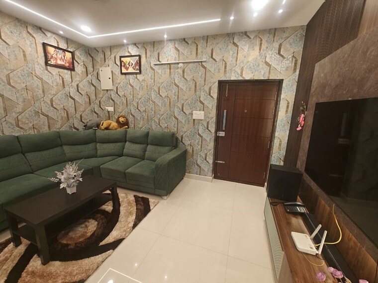 Living Room, gk-casa-grande 3 Bedroom 1910 Sq.Ft. Apartment In Yapral Hyderabad 10523323