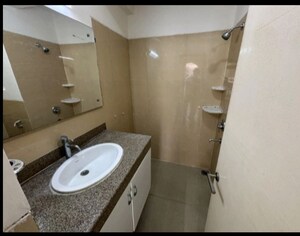 Bathroom in 4 BHK Apartment at Emaar Emerald Floors Premier, Sector 65 – for Rent