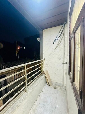 Balcony in 2 BHK Builder Floor at Dwarka Mor – for Rent