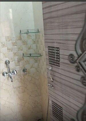 Bathroom in 2 BHK Builder Floor at Vasundhara Sector 1 – for Rent