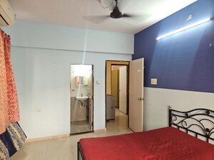 Living Room in 2 BHK Apartment at Crystal Tower, Parel – for Rent