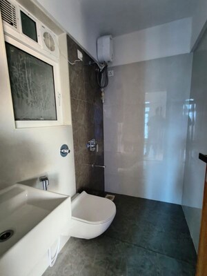 Bathroom in 1 BHK Apartment at Borivali West – for Rent
