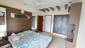 Bedroom in 2 BHK Independent House at Kanakia Spaces Niharika, Manpada – for Rent