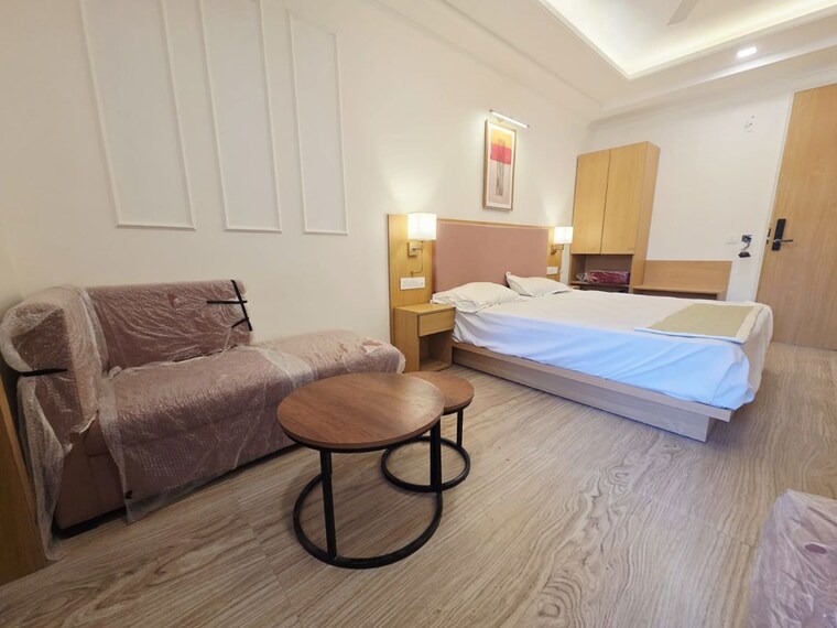Bathroom, sector 32 Studio 653 Sq.Ft. Builder Floor In Sector 32 Gurgaon 10523439