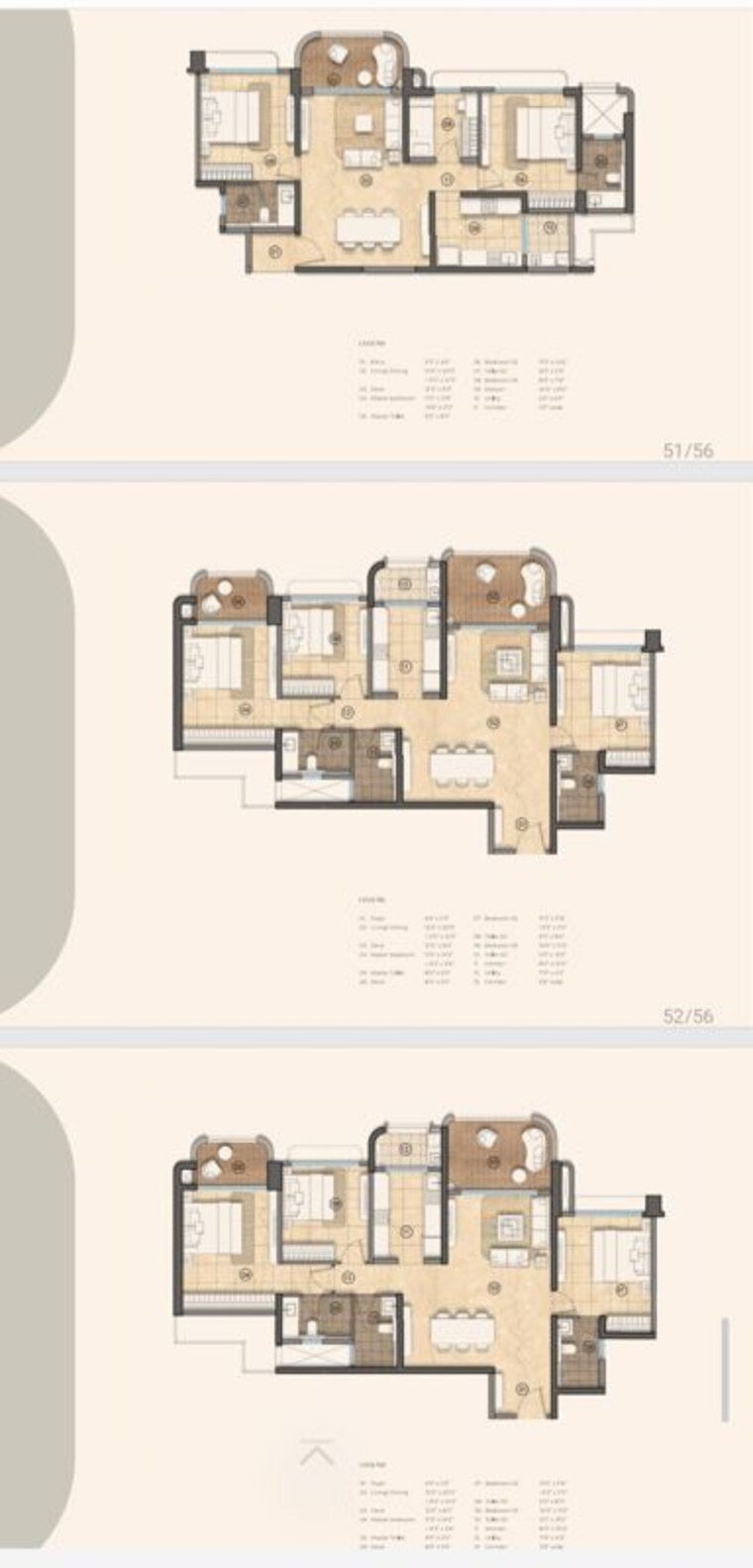 Floor Plan, lodha-elanza 3 Bedroom 1500 Sq.Ft. Apartment In Dommasandra Bangalore 10523494