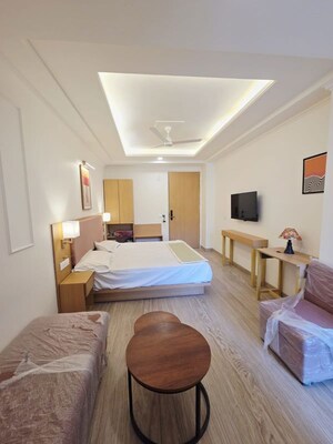 Bathroom in Studio Builder Floor at Sector 30 – for Rent