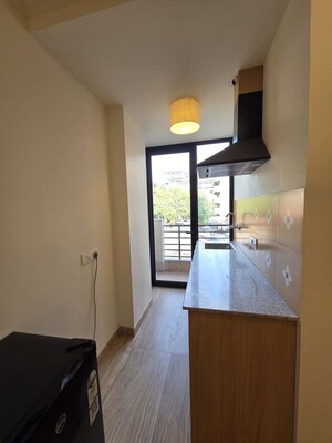 Kitchen in Studio Builder Floor at Sector 44 – for Rent