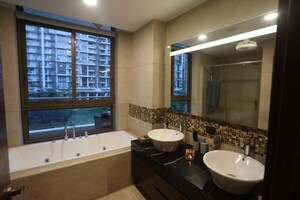 Living Room in 3.5 BHK Apartment at M3M Golf Estate, Sector 65 – for Rent