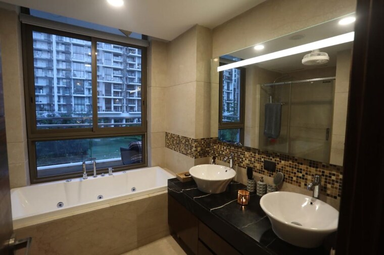 Living Room, m3m-golf-estate 3.5 Bedroom 3756 Sq.Ft. Apartment In Sector 65 Gurgaon 10523515