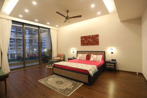 Bedroom in 3.5 BHK Apartment at M3M Golf Estate, Sector 65 – for Rent