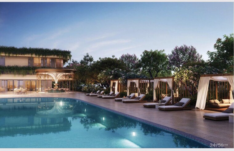 Swimming Pool, lodha-elanza 5 Bedroom 6400 Sq.Ft. Apartment In Dommasandra Bangalore 10523532