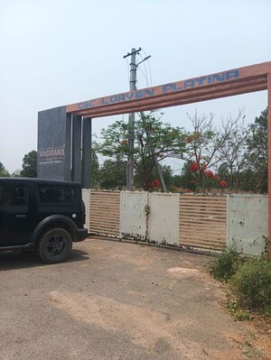  Plot – Exterior View View at CBC Lorven Platina, Nandiwanaparthy - for Sale
