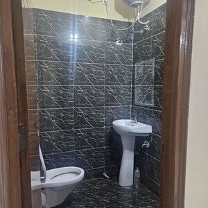 Bathroom in 4 BHK Apartment at Silver City Extention, Vip Road – for Sale