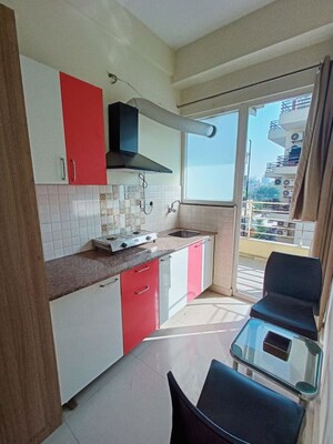 Kitchen in Studio Builder Floor at Sector 32 – for Rent
