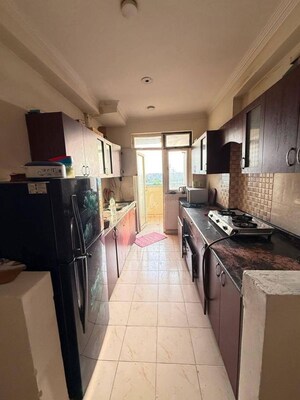 Kitchen in 1 BHK Builder Floor at Lucky The Palm Valley, Sector 1 Greater Noida – for Rent