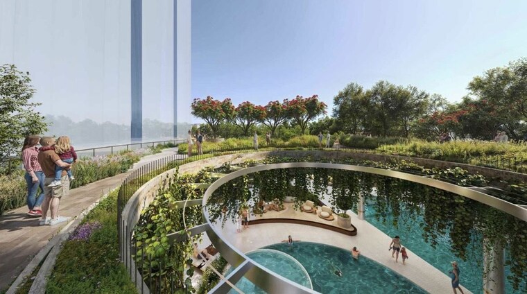 Balcony, conscient-elaira-residences 3 Bedroom 1970 Sq.Ft. Apartment In Sector 80 Gurgaon 10523676
