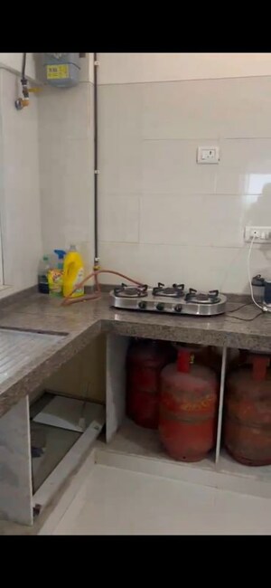Kitchen in 2.5 BHK Apartment at Govardhangiri, Goregaon West – for Rent