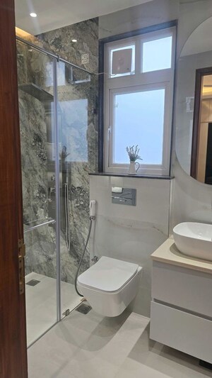 Bathroom in 4 BHK Builder Floor at Sector 21 – for Rent