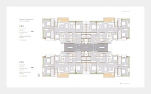 Floor Plan in 4 BHK Apartment at Raamah Ellemento, Sevasi – for Sale
