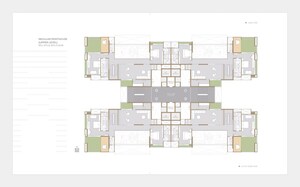 Floor Plan in 4 BHK Apartment at Raamah Ellemento, Sevasi – for Sale