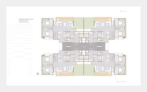 Floor Plan in 4 BHK Apartment at Raamah Ellemento, Sevasi – for Sale