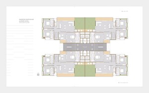 Floor Plan in 4 BHK Apartment at Raamah Ellemento, Sevasi – for Sale