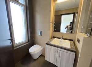 Bathroom in 3 BHK Apartment at Mahindra Luminare, Sector 59 – for Rent