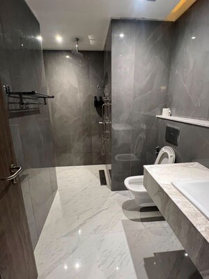 Bathroom in Studio Apartment at M3M My Den, Sector 67 – for Rent