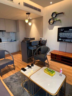 Team Area in Studio Apartment at M3M My Den, Sector 67 – for Rent
