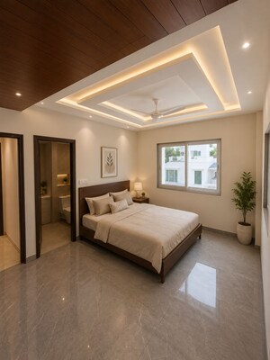 Bedroom in 3 BHK Apartment at Safah Eminence, Banjara Hills – for Sale