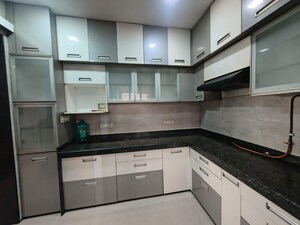 Kitchen in 3 BHK Apartment at Shree Ambika Heritage, Kharghar – for Rent