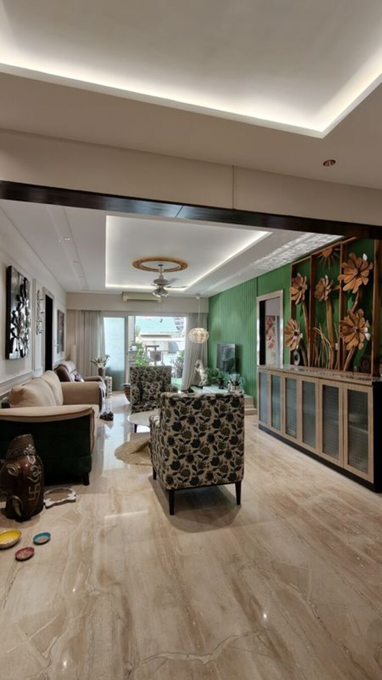 Living Room, vtp-urban-space 4 Bedroom 2987 Sq.Ft. Apartment In Nibm Road Pune 10523742