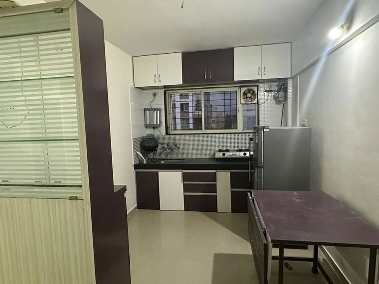 Kitchen, sg-lanke-vishwajeet-residency 2 Bedroom 1000 Sq.Ft. Apartment In Kharadi Pune 10523898